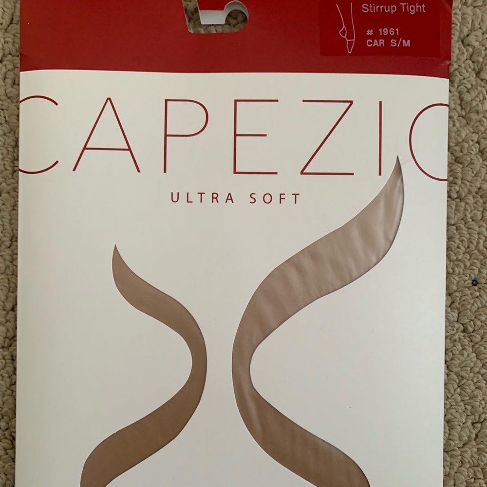 Capezio stirrup dance tights